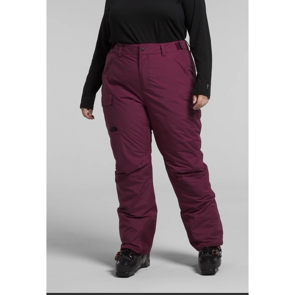 The Northface Women's Plus Freedom Insulated Pants Boysenberry 3X/Regular NWT